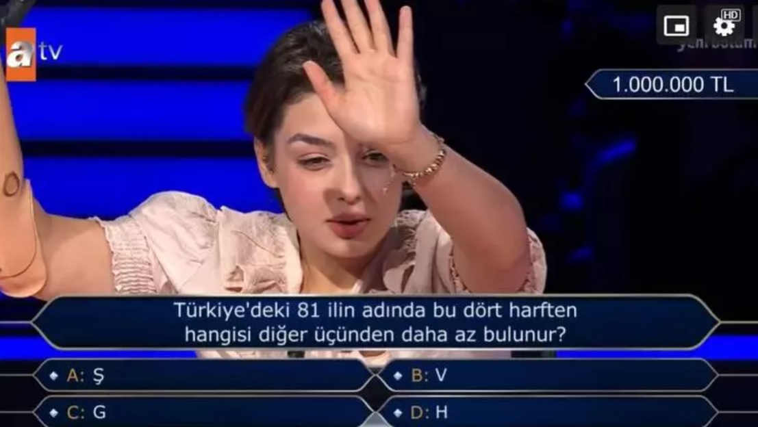 İŞTE 1 MİLYONLUK SORUNUN CEVABI