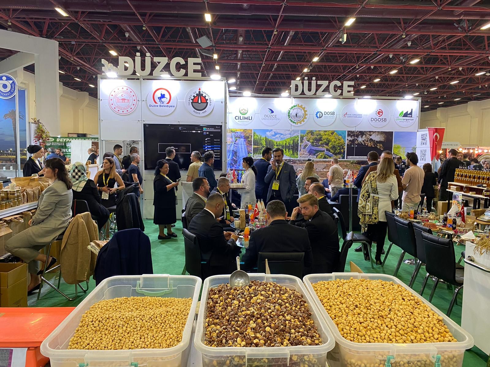 355 BİN ZİYARETÇİ DÜZCE STANDINA AKIN ETTİ