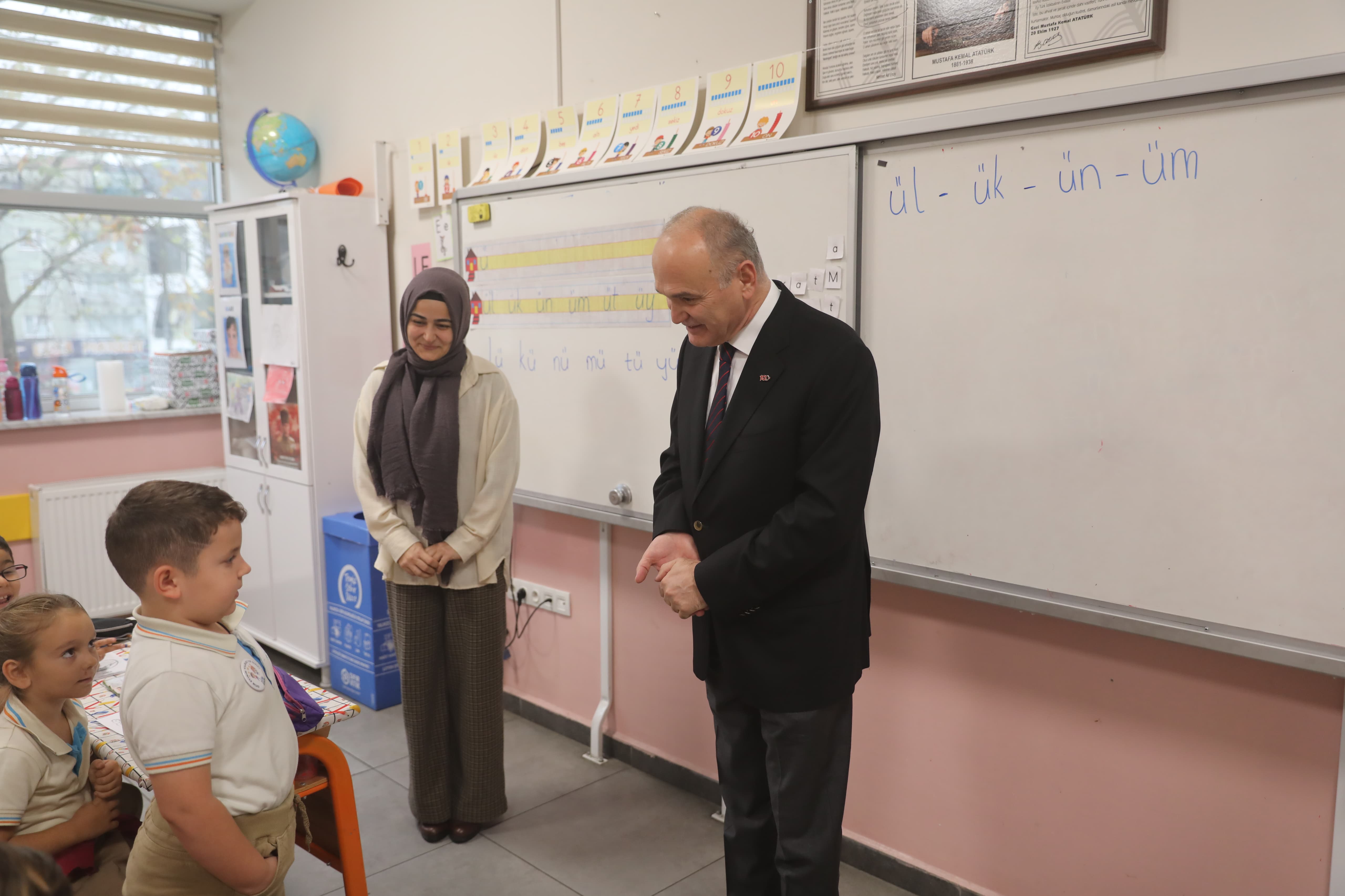 BAŞKANDAN BAŞKAN ADAYINA DESTEK