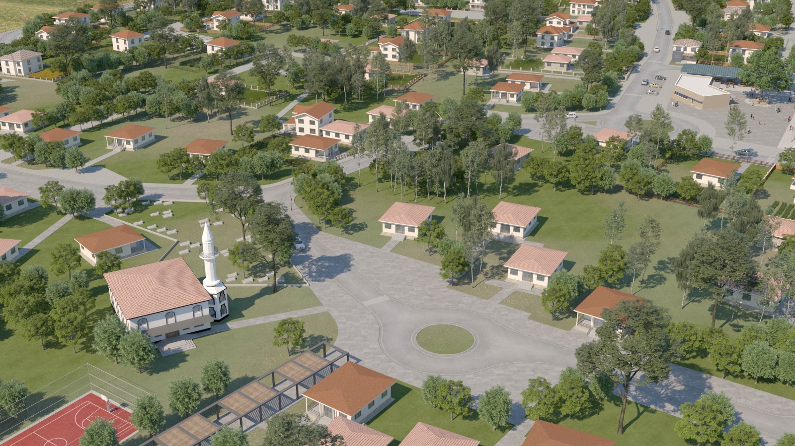 Şehir konforunda köy