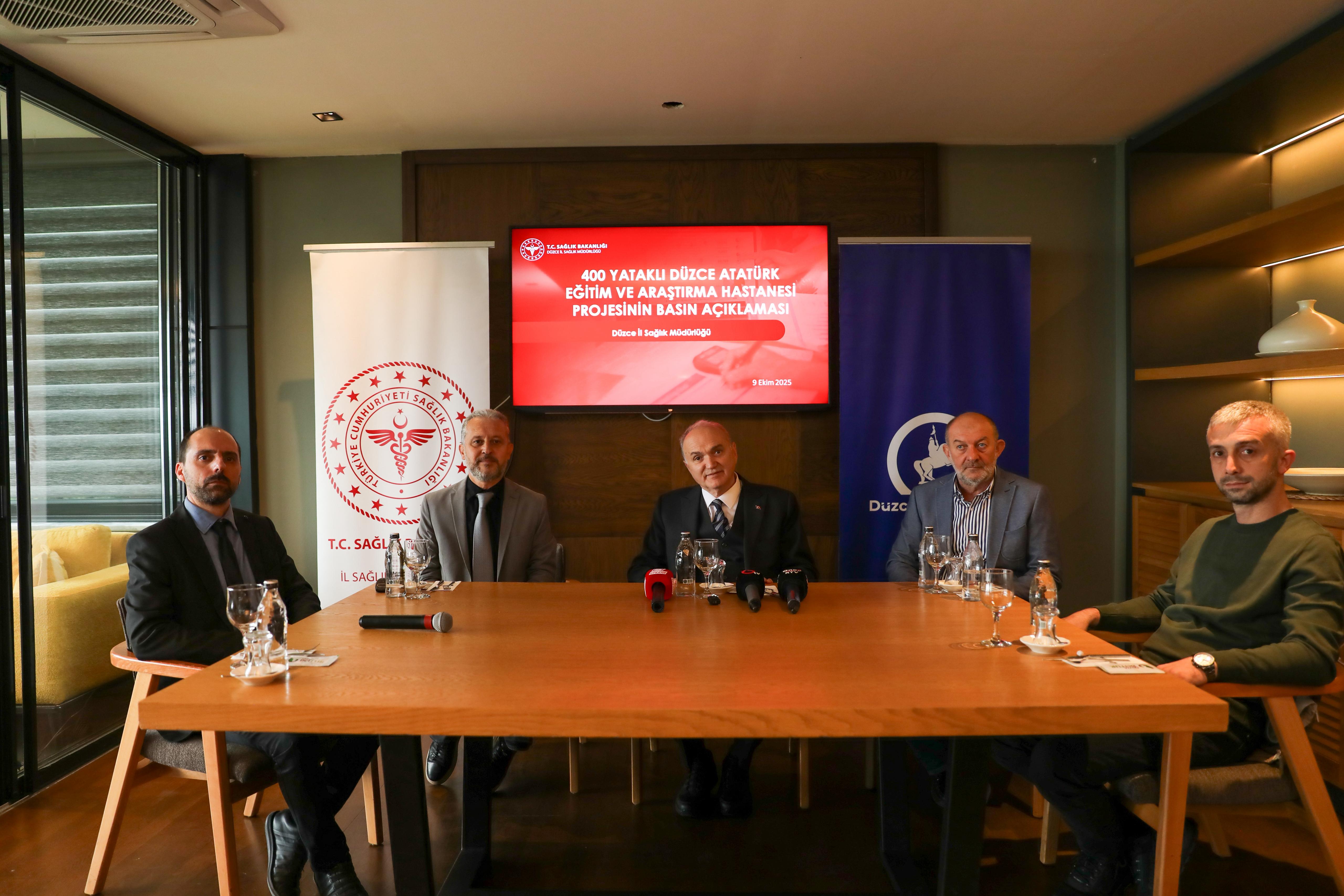 400 yataklı hastanenin projesi 360 günde tamamlanacak