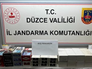 5 bin 600 dolu 86 bin 344 makaron ele geçirildi