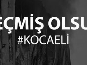 Vali Aslan Kocaeli'deki yangın olayıyla ilgili taziye mesajı