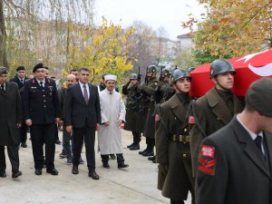 Vefat eden Kıbrıs gazisi son yolculuğuna uğurlandı