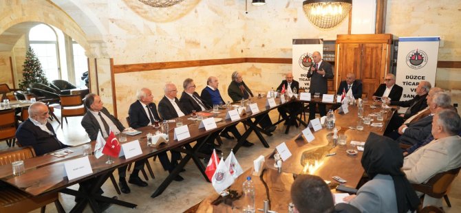 DTSO yüksek istişare kurulu toplandı