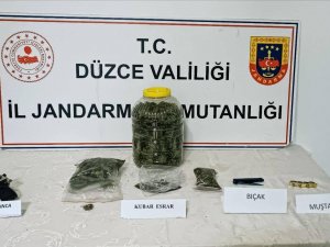 Bidondan turşu yerine uyuşturucu çıktı