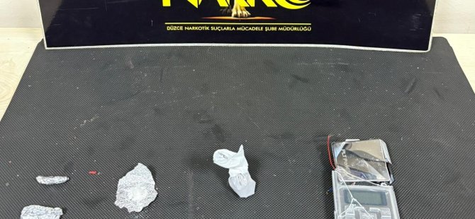 Polisten uyuşturucu operasyonu 1 kişi tutuklandı