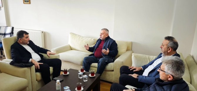 Milletvekili Öztürk, Hizmet-İş Sendikası yöneticilerini ağırladı