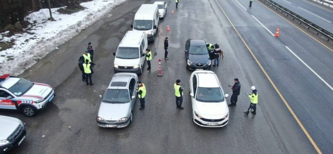 2 bin 523 araca cezai işlem uygulandı