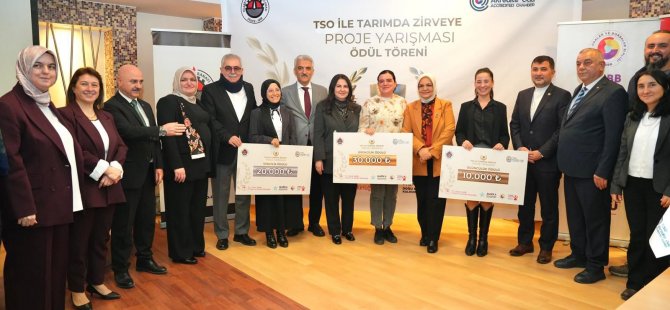 Tarımda Zirveye Projesi ödülü sahiplerini buldu