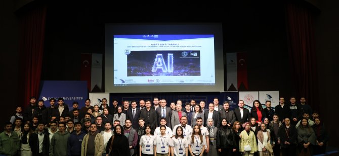 Yapay zeka tabanlı afet erken uyarı sistemleri çalıştayı yapıldı