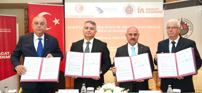 İhracat Akademisi protokolü imzalandı