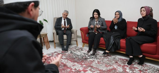 Düzce’de şehit ailesine anlamlı ziyaret