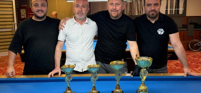 Centilmenliğin Kazandığı 3 Bant Bilardo Turnuvası