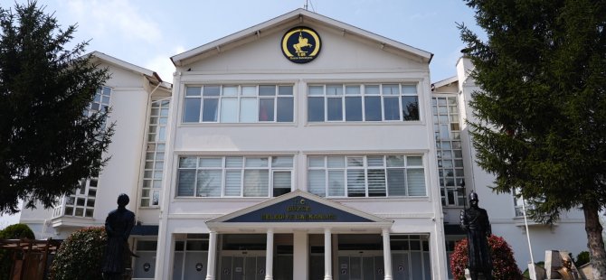 Düzce Belediyesi para talebinde bulunmaz