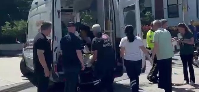 Otomobil ile motosiklet çarpıştı 1 kişi