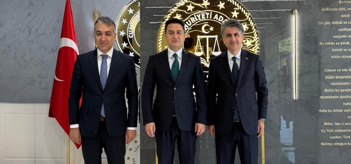 Valilerden Başsavcı Yasin Emre’ye hayırlı olsun ziyareti