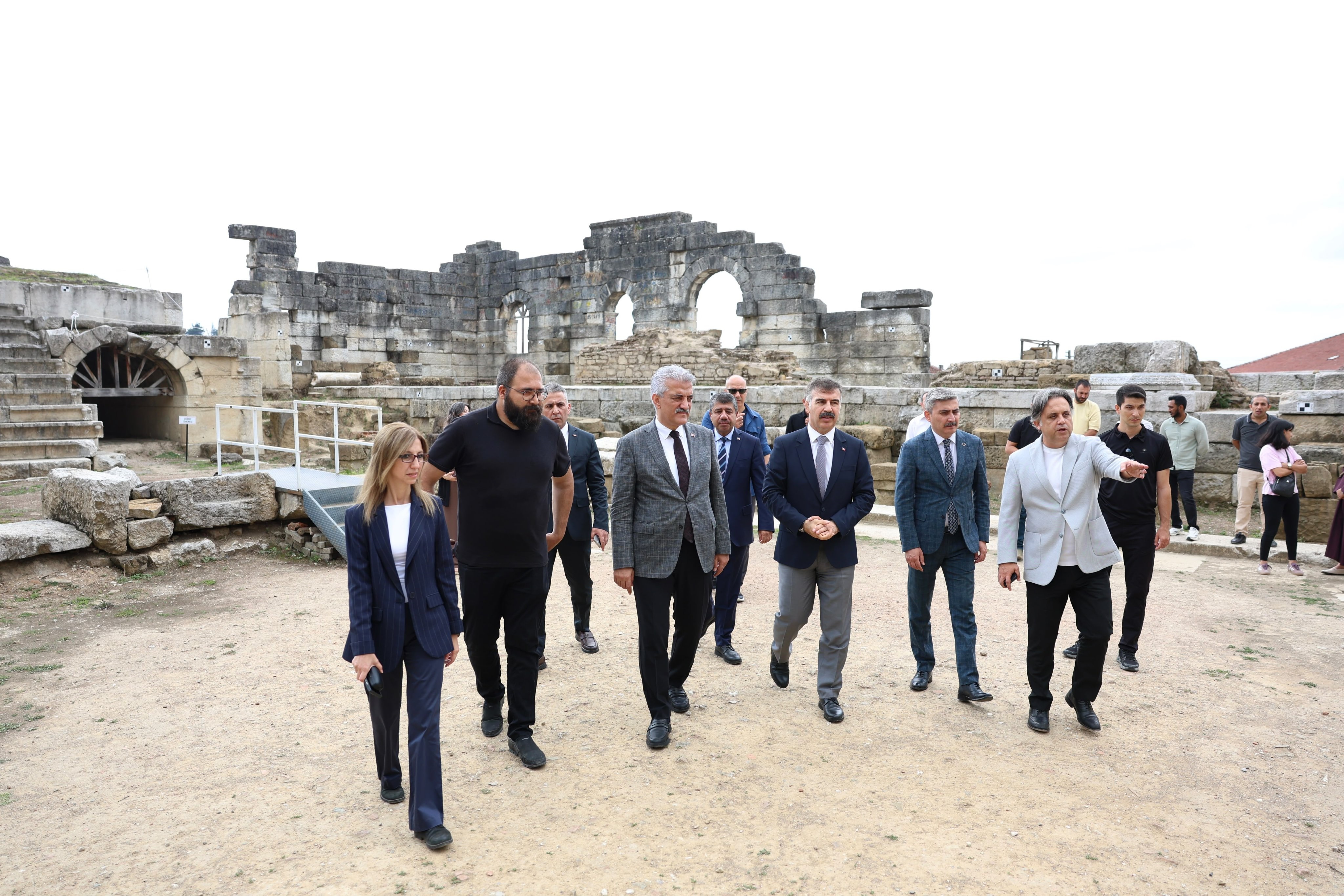 Konuralp Antik Kenti’nde tarihi miras için çalışmalar sürüyor