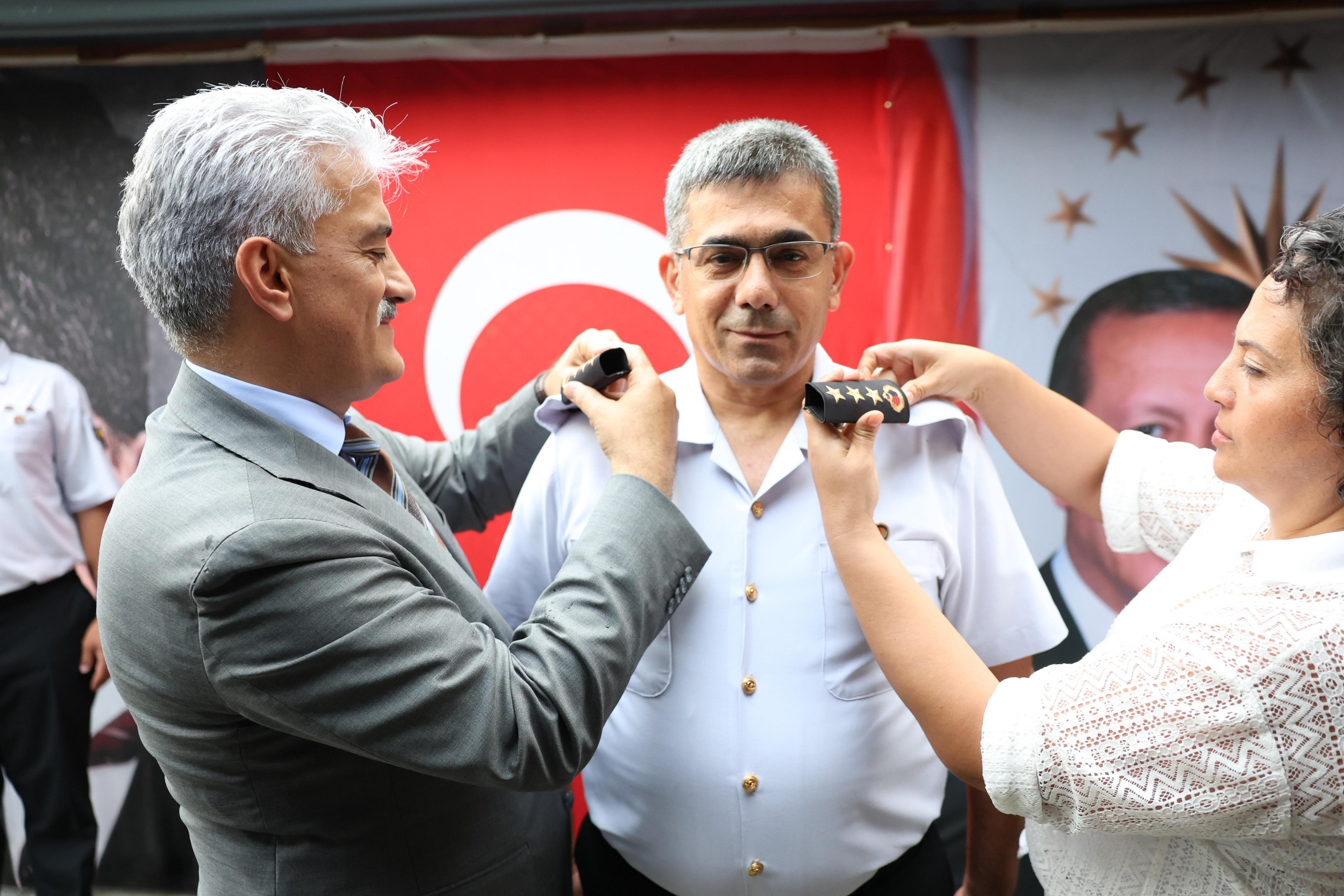 Düzce’de 58 jandarma personeli terfi etti
