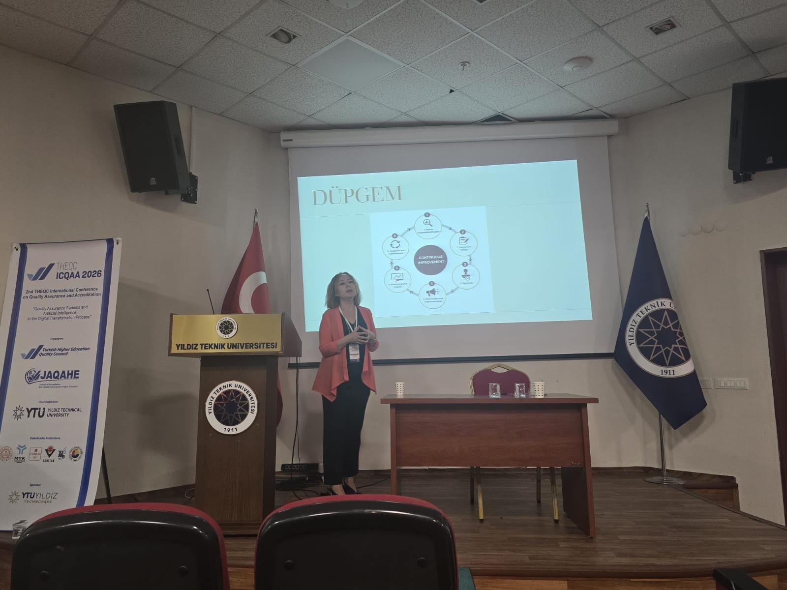 DÜPGEM modeli uluslararası konferansta tanıtıldı