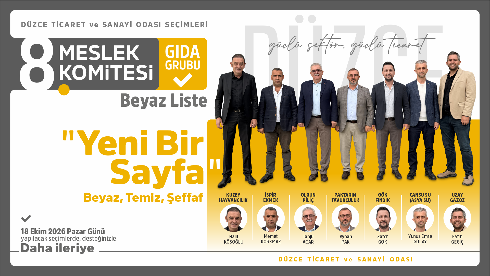 Düzce TSO’da Seçim Öncesi Önemli Mesajlar: “Düzce’ye Kazandırılacak Şeyler Var”