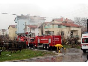 Beyşehir’de Korkutan Yangın
