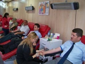 Hassa’da Kızılaydan Kan Bağışı Kampanyası