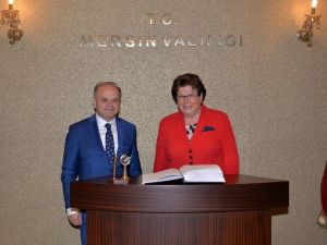 Bavyera Eyaleti Meclis Başkanı Stamm’dan Vali Çakacak’a Ziyaret