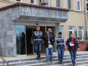 Rize’de Yakayı Ele Verdi