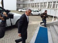 Trabzonspor Başkanı İbrahim Hacıosmanoğlu Trabzon Emniyet Müdürlüğü’ne Geldi