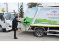 Seyitgazi’ye 2 Yeni Çöp Kamyonu Ve 500 Konteyner