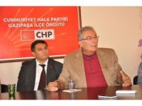 Baykal, Gazipaşa’da Partilileri Uyardı