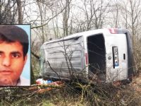 Tem’de kaza kamyonet sürücüsü öldü