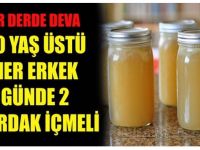 ERKEKLER GÜNDE 2 BARDAK İÇİN DEĞİŞİMİ GÖRÜN