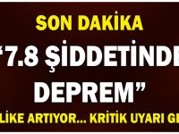 SON DAKİKA! 7.8 ŞİDDETİNDE DEPREM! TEHLİKE ARTIYOR… KRİTİK UYARI GELDİ..!