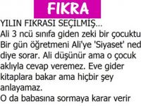 Yılın En İyi Fıkrası Seçilen Fıkra
