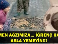 ASLA YEMEYİN! BÖYLE İĞRENÇLİK GÖRÜLMEDİ