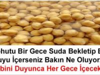 Nohutu Bir Gece Suda Bekletip Bu Suyu İçerseniz Bakın Ne Oluyor..