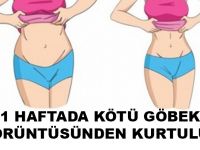 BİR HAFTADA KÖTÜ GÖBEK GÖRÜNTÜSÜNDEN KURTULUN
