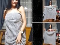 GELİN ADAYI KAYIŞI KOPARDI HAVLUYU Bİ ANDA YERE ATINCA TAKİPÇİLERİ BAYGINLIK GEÇİRDİ