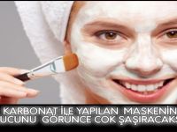 KARBONAT İLE YAPILAN MASKENİN SONUCU GÖRÜNCE ÇOK ŞAŞIRACAKSINIZ