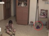 KIZI KORKUNCA ODALARA KAMERA KOYAN BABA, KORKUNÇ GÖRÜNTÜLER KAYDETTİ