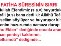 Fatiha Süresi'nin Büyük Sırrı