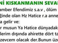 Eşini Kıskanma'nın Sevabı