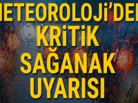 Meteoroloji’den kritik sağanak uyarısı