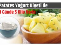 Yoğurt Patates Diyeti İle 3 Günde 5 Kilo Verin