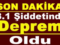 8.1 şiddetinde deprem oldu