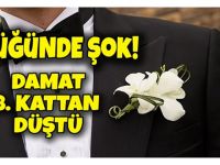 Düğün Günü 8. Kattan Düşen Damat Yaşamını Yitirdi.