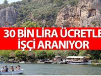 30 bin lira maaşla işçi eleman aranıyor