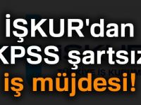 KPSS Şartsız İş Müjdesi Geldi.